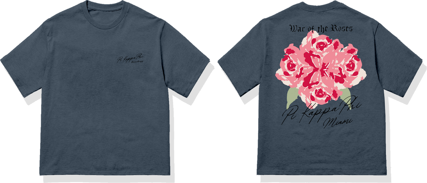 2024 PHILO WAR OF THE ROSES SHIRT (BLUE/RED)