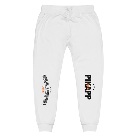 ΠΚΦ STAR SWEATPANTS WHITE