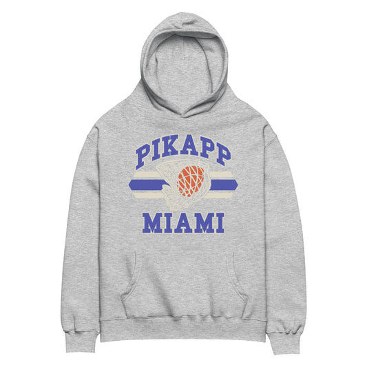 PIKAPP BASKETBALL HOODIE GRAY