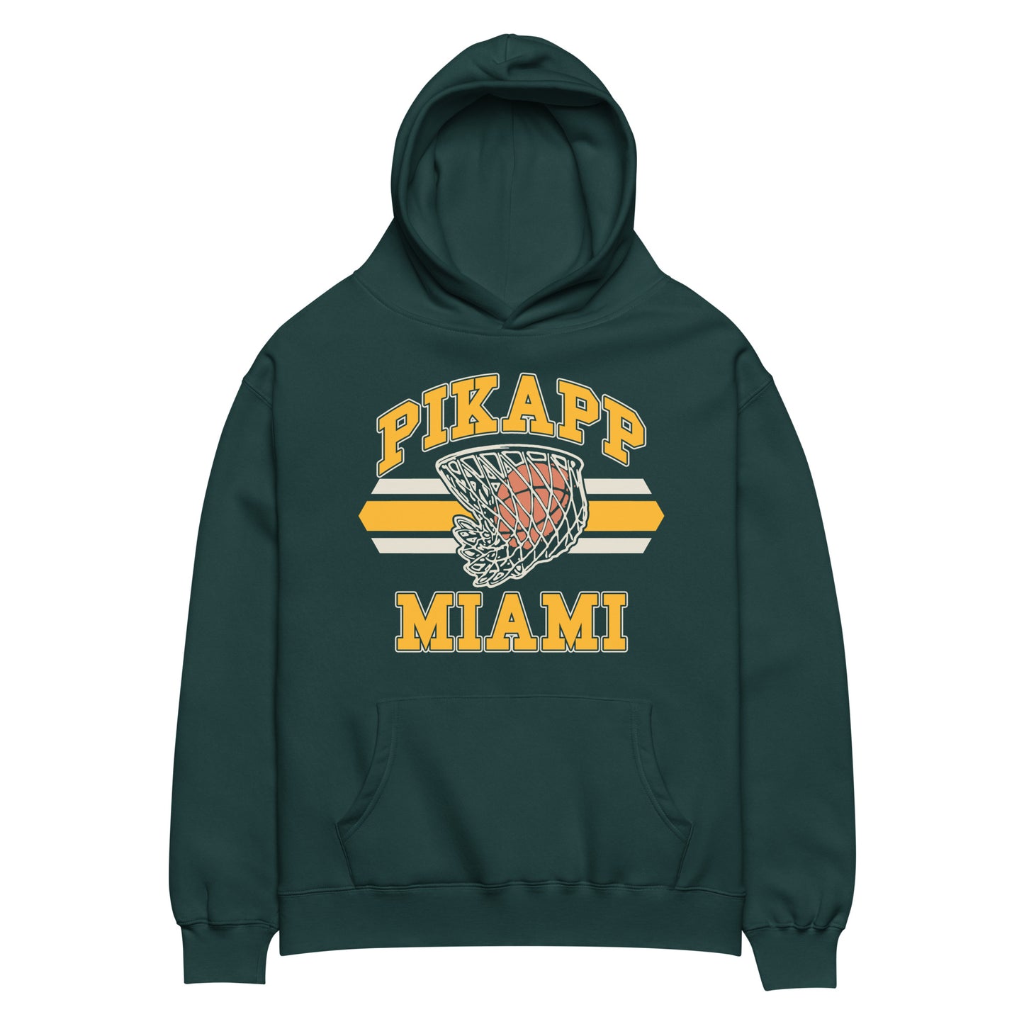 PIKAPP BASKETBALL HOODIE GREEN